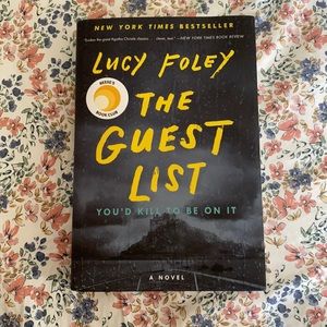 The Guest List- Lucy Foley- Reese’s Book Club